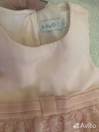 Платье праздничное для девочки BabyGo 92