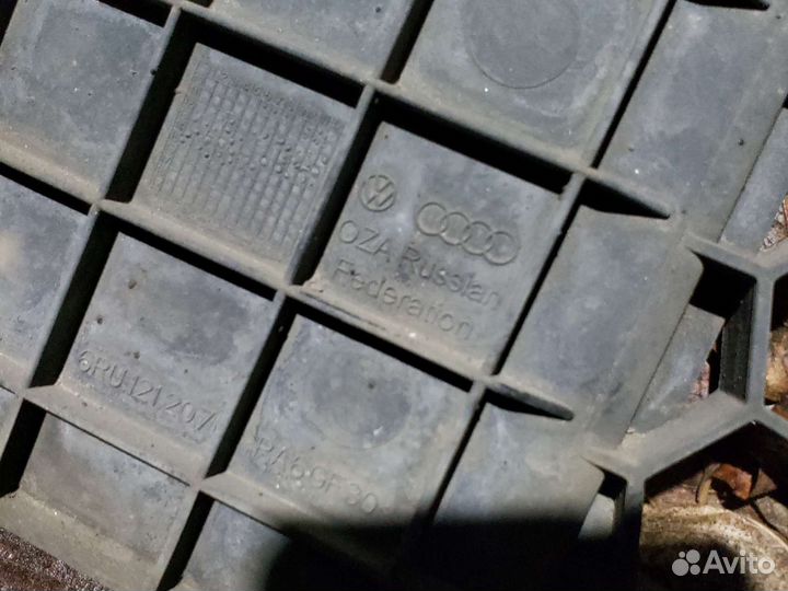 Дифузор радиатора skoda rapid, vw polo