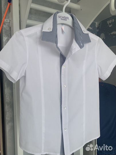 Рубашка на мальчика 134