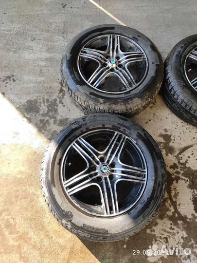 Колёса r15 на октавия тур