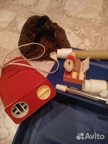 Фен с щипцами