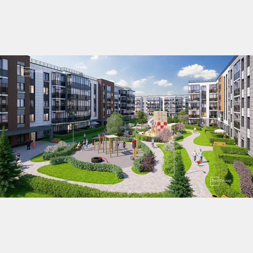 Квартира-студия, 24,6 м², 5/5 эт.