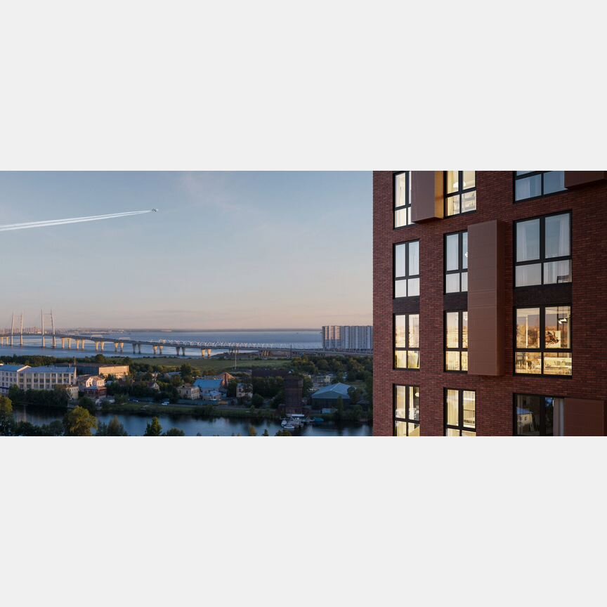 2-к. квартира, 56,7 м², 10/12 эт.