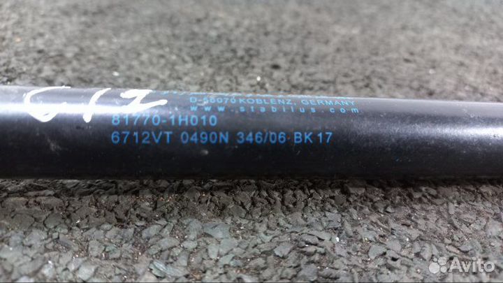 Амортизатор капота Kia Ceed 1 G4FC 6U088410 2007