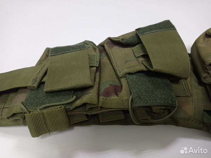 Тактический разгрузочный ремень с подсумками