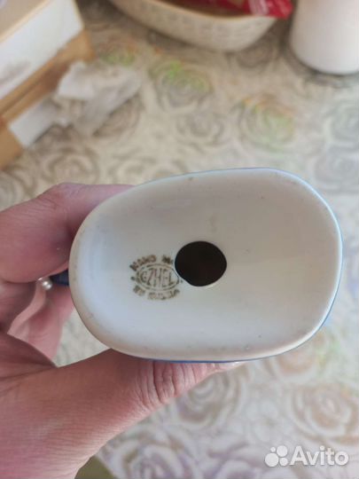 Гжель пара статуэток