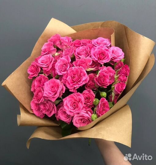 Кустовые розы с доставкой Краснодар