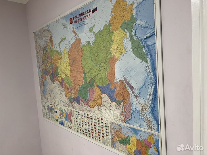 Инсталляция Карты России