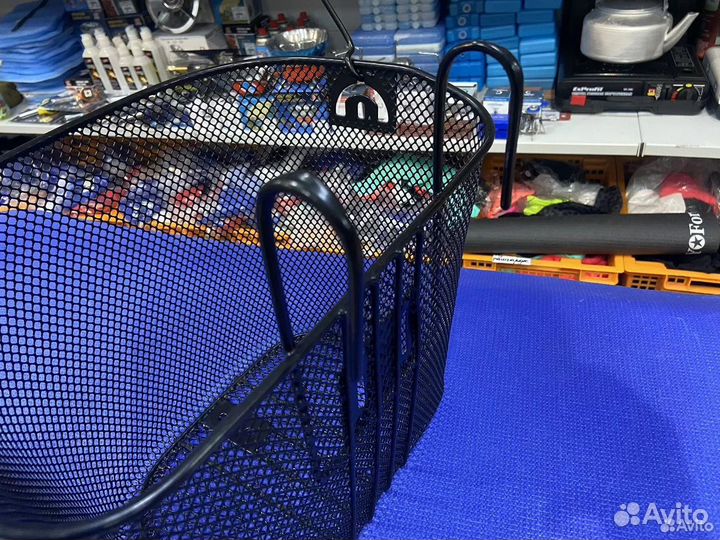 Корзина передняя навесная серебристая