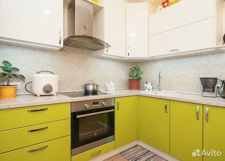 Кухня Жёлтая по индивидуальному заказу