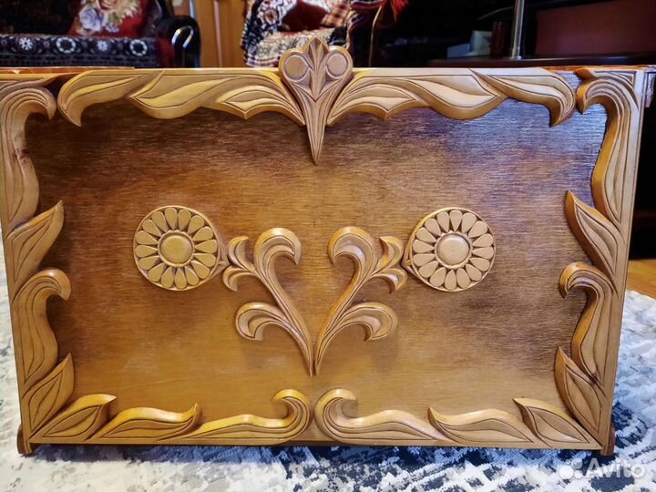 Хлебница деревянная