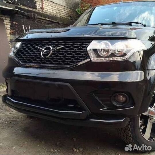 Защита переднего бампера 