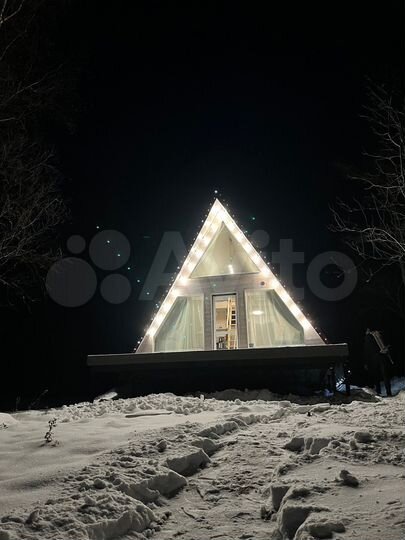 Дом 40 м² на участке 7 га