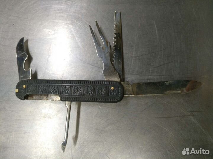 Нож складной рыбацкий. СССР