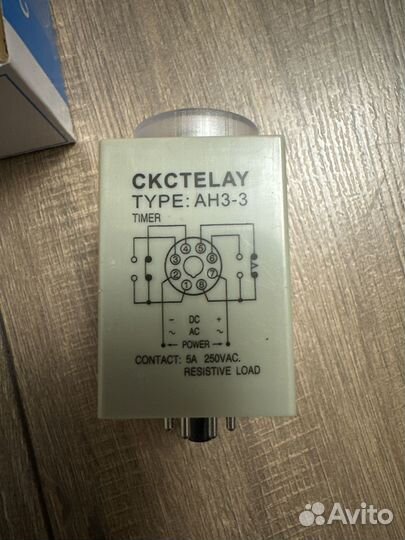 AH3-3 реле времени 60мин, 30мин