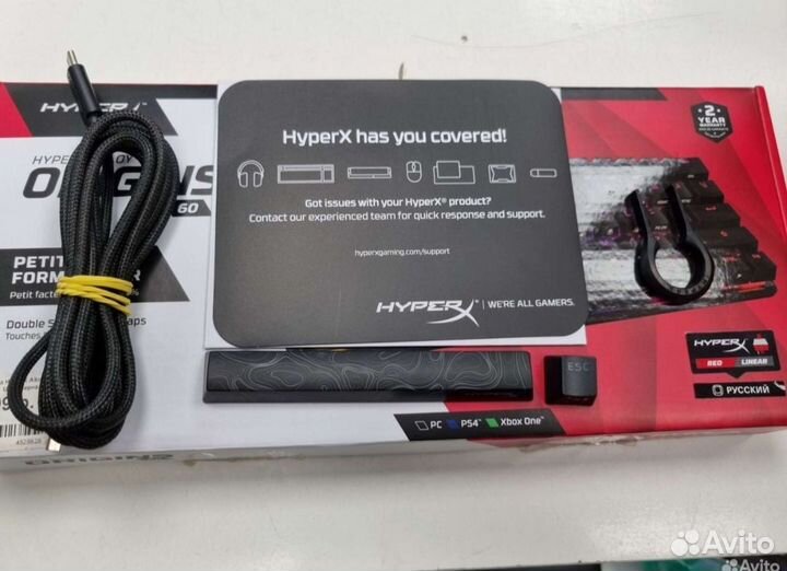 Игровая клавиатура hyperx alloy origins 60