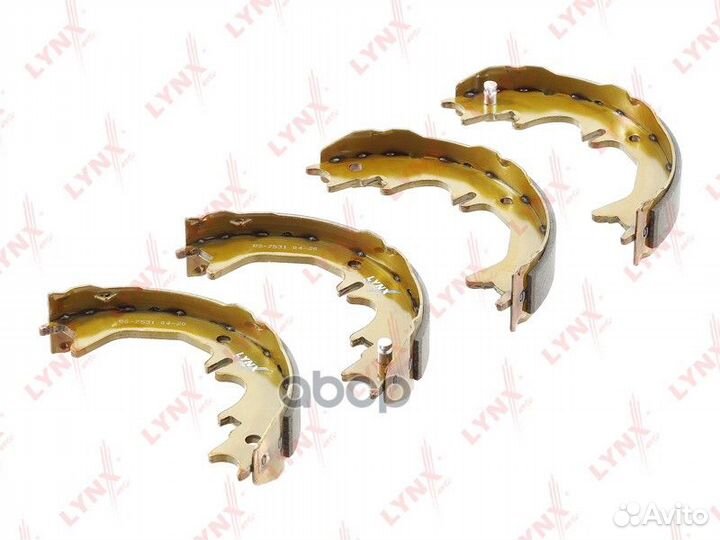 BS-7531 Колодки тормозные lynxauto BS-7531