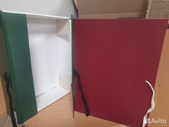 Картонные короба (папки) архивные A4