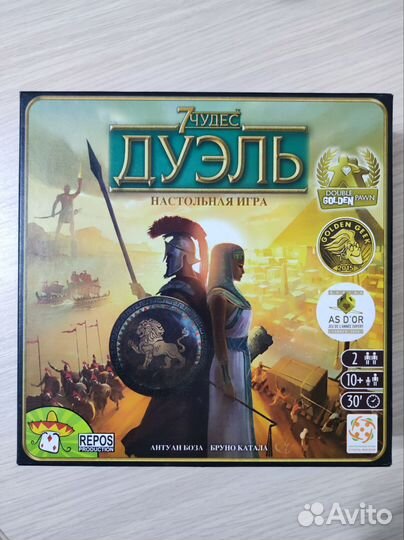 Настольная игра 7 чудес Дуэль