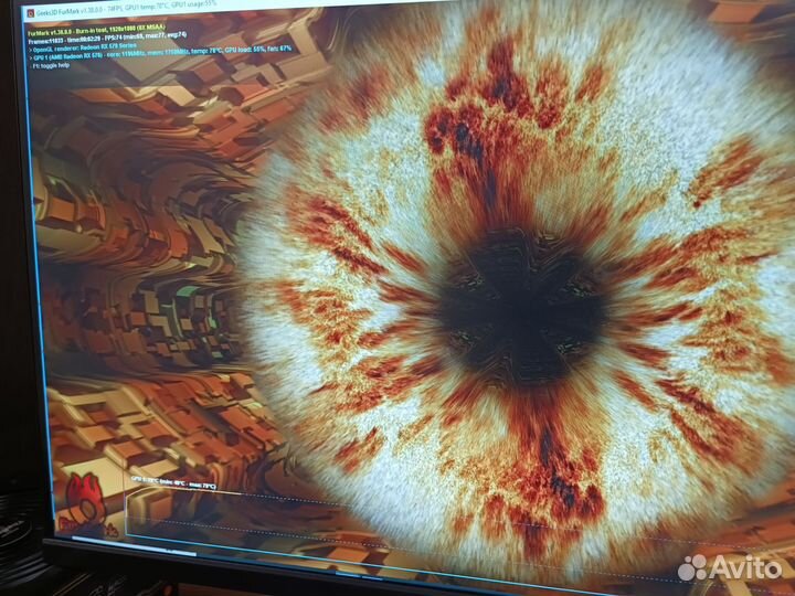 Видеокарта Radeon rx 570 4gb