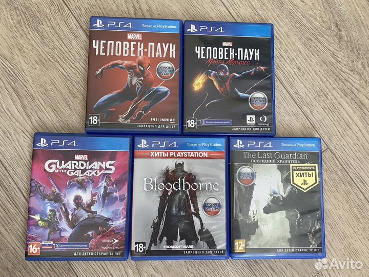 Игры для приставок ps4