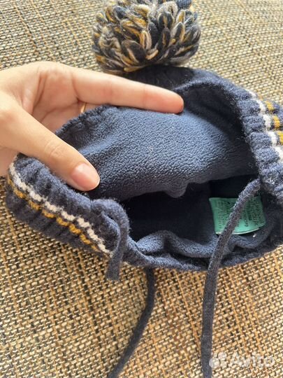 Шапка для мальчика 1-2 года