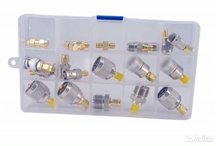 Набор переходников SMA/BNC/UHF/SO239/PL259