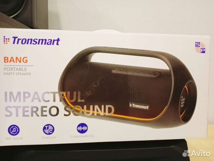Bluetooth колонка Tronsmart Bang 60 w stereo