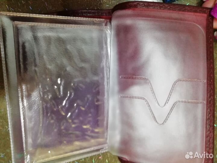 Обложка для автодокументов натуральная кожа новая