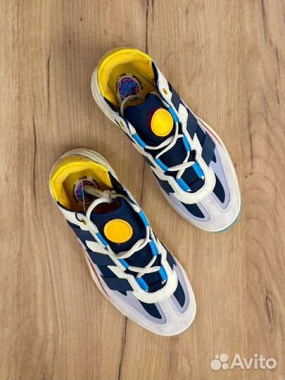 Кроссовки Adidas Niteball Cream White Cyan