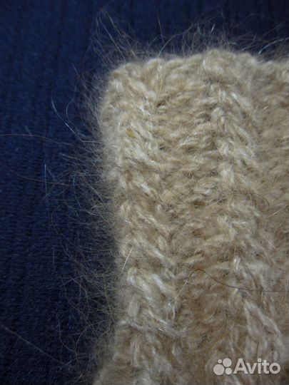 Варежки женские из собачьей шерсти Стрелы Амура