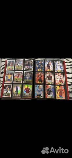 Футбольные карточки panini, topps