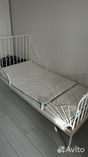 Детская кровать IKEA миннен