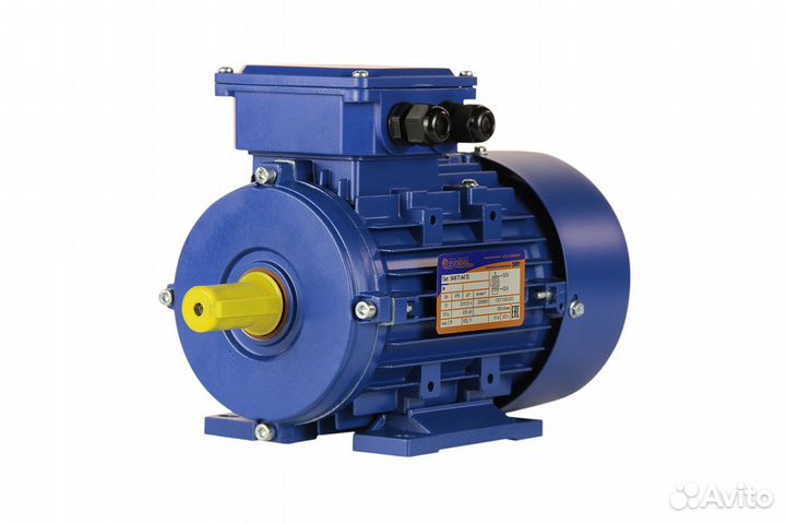 Электродвигатель аир 71 А6 (0.37 кВт/1000 об.мин)