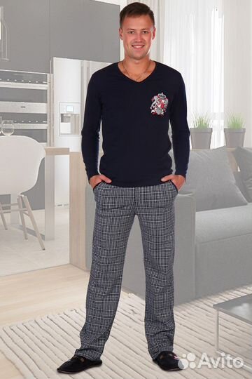 Костюм домашний мужской новый размер 54-56