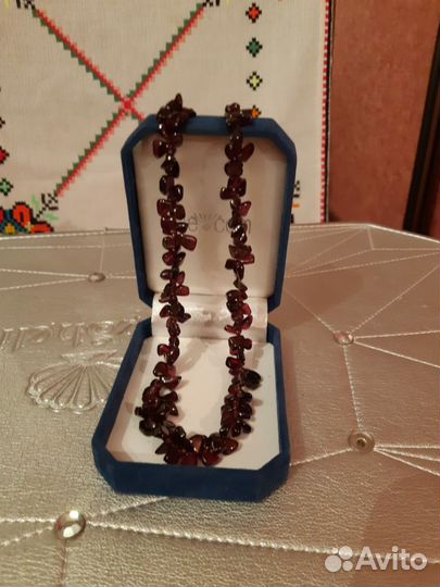 Винтажные бусы Чехия