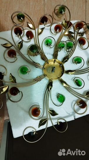 Люстра в хорошем состоянии