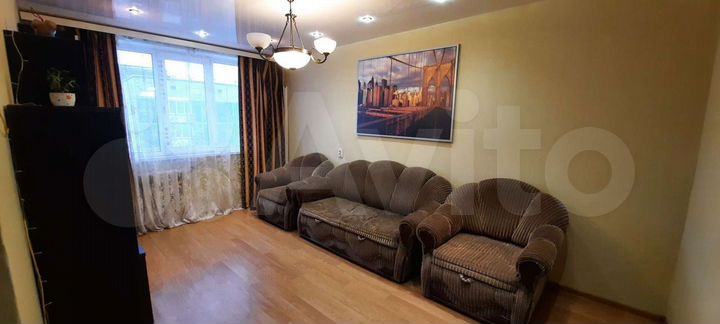 3-к. квартира, 62,5 м², 5/5 эт.