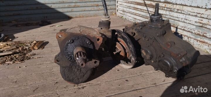 Раздатка и кпп УАЗ