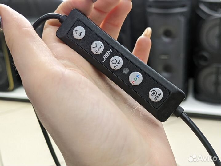 Лампа LED кольцевая 26см со штативом