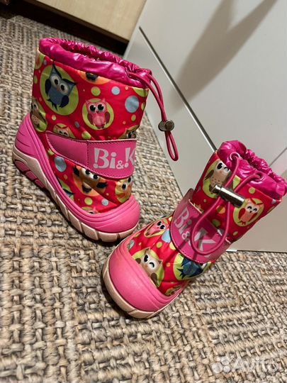 Ботинки зимние для девочки 19 размер