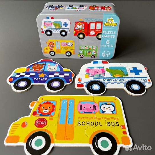 Макси пазлы для малышей