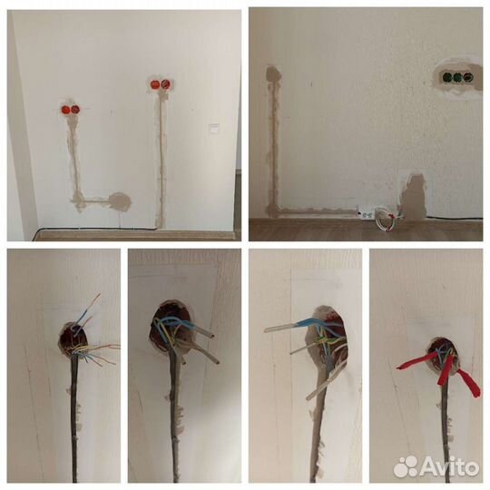 Электрик Перенос розеток Мастер на час