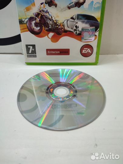 Диск xbox 360 Burnout Paradise полное издание