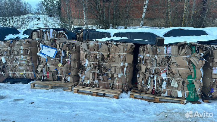 Макулатура картон прием