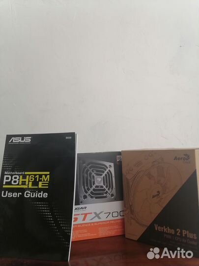 LGA 1155 мат.плата + Xeon e3 1270 + 12гб озу + бп