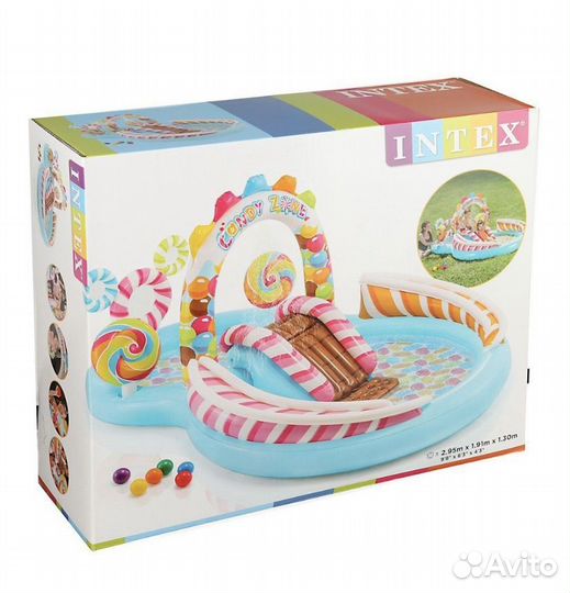 Бассейн детский intex
