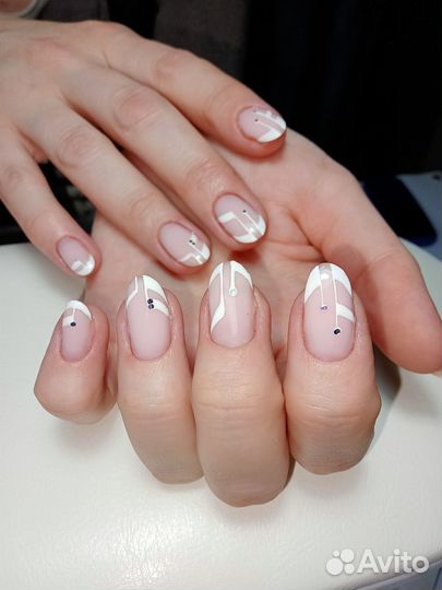 Комбинированный маникюр