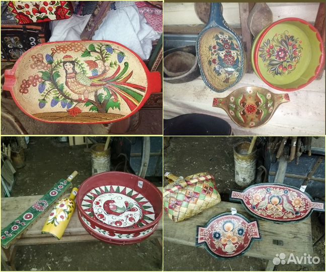 Старинные вещи в росписи