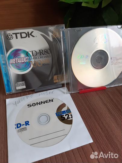 Диски CD-R Новые в коробках